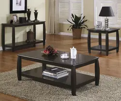 Столик в гостиную в современном стиле фото