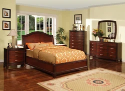 Bedroom interior furniture cherry