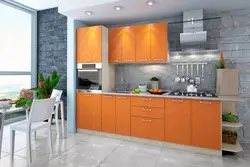 Colored kitchens in the interior are real