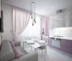 Kitchen Dining Room Design In Light Colors