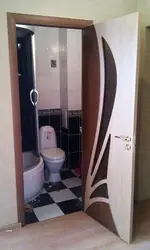 Недарагія дзверы для ваннай і туалета фота