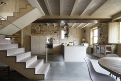 Кухня С Лестницей Дизайн
