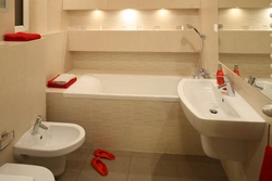 Photo of a standard apartment bath