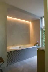 LED strip in the bathroom photo