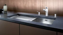 Undermount sink for kitchen photo