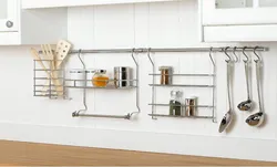 Kitchen design with accessories