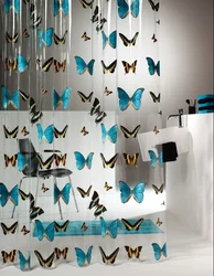 Ванная комната бабочки фото