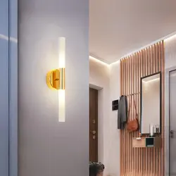 Koridorlar və koridorlar üçün divar lampaları fotoşəkili