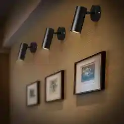 Wall lamps for corridors and hallways photo
