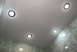 Потолок в ванной светильники фото дизайн