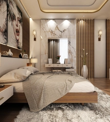 Beautiful bedroom interiors in a modern