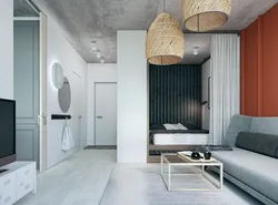 Дизайн стен маленьких квартир