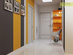 Yellow Hallway Interior