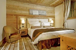 Chalet style bedroom photo