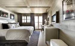 Chalet style bedroom photo