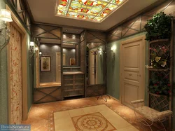 Design of a large hallway in a house