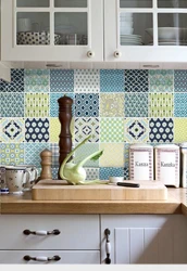 How to paint tiles in the kitchen photo