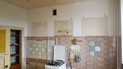 How to paint tiles in the kitchen photo