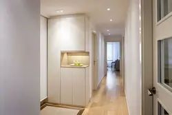 Kitchen And Hallway Design In A Small Apartment Photo