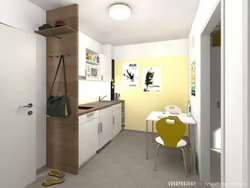 Small hallway kitchen design