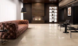 Interior design living room porcelain tiles