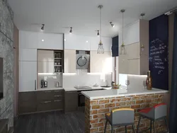 Loft mətbəxləri foto işığı