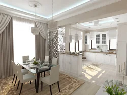 Kitchen Dining Room Design In One Room