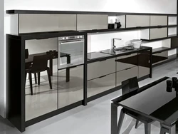 Glass for kitchen furniture photo