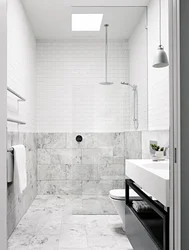 Bathroom gray marble photo