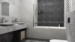 Ванная Серый Мрамор Фото