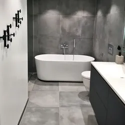 Bathroom Gray Marble Photo