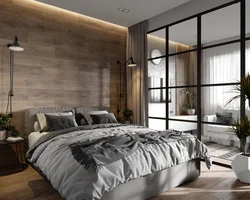 Bedroom Interior Loft Wood