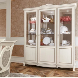 China cabinet for living room photo