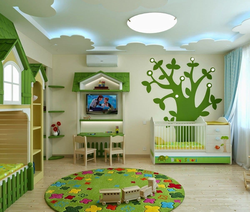 Bedroom interior in an orphanage