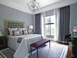 Bedroom design with fabric