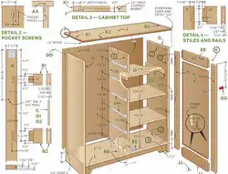 DIY kitchen drawings and diagrams photos