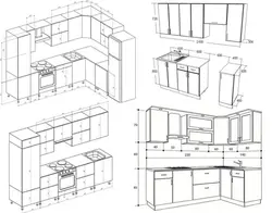 DIY kitchen drawings and diagrams photos