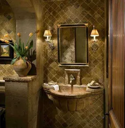 Italian bathroom interior