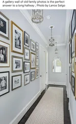 How To Hang Pictures In The Hallway Photo
