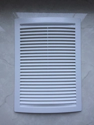 Grilles in the kitchen interior