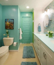 Bathroom Design In One Color Scheme