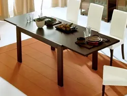 Photo of sliding tables for the kitchen