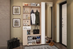Hallway In A Modern Style With A Wardrobe Photo