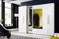 Hallway In A Modern Style With A Wardrobe Photo