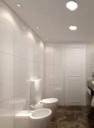 Встроенные светильники в потолок ванной фото