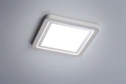 Встроенные светильники в потолок ванной фото