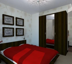 Bedroom design in brezhnevka