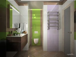 Gray Green Bathroom Design