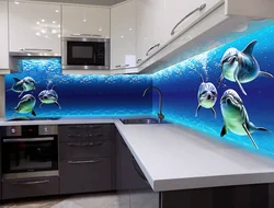 Glass Panel For Kitchen Photo