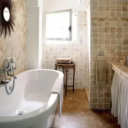 Provence tiles bath photo